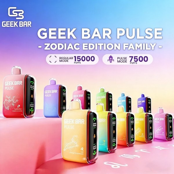 Geek Bar Pulse 15000口 Geek Bar Pulse拋棄式電